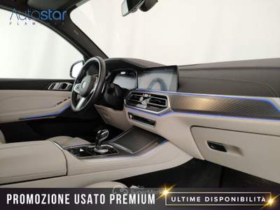 BMW X5 xdrive40d mhev 48V Msport auto Nero usata Roma