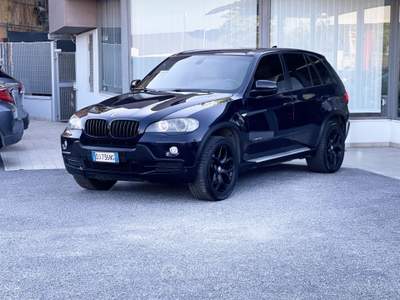BMW X5 3.0 Diesel 235CV E4 - 2007 Nero usata Roma