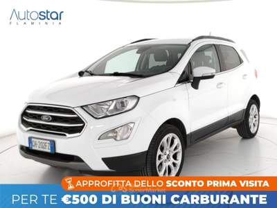 Ford EcoSport 1.0 ecoboost Titanium s&s 125cv my20.25 Bianco usata Roma