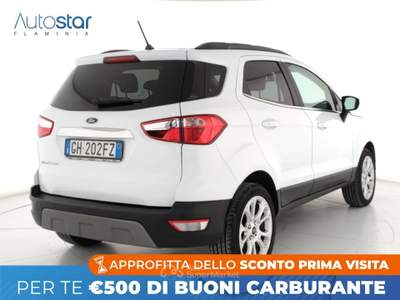 Ford EcoSport 1.0 ecoboost Titanium s&s 125cv my20.25 Bianco usata Roma