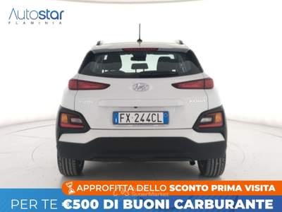 Hyundai Kona 1.6 crdi Comfort Plus Pack 2wd 115cv Bianco usata Roma