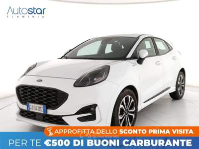 Ford Puma 1.0 ecoboost h ST-Line s&s 125cv Bianco usata Roma