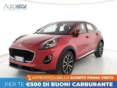 Ford Puma 1.0 ecoboost h Titanium s&s 125cv auto Rosso usata Roma