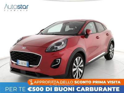 Ford Puma 1.0 ecoboost h Titanium X s&s 125cv Rosso usata Roma