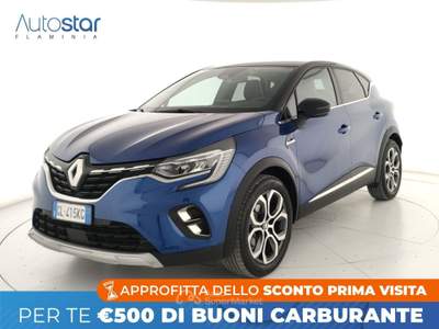Renault Captur 1.6 E-Tech hybrid Intens 145cv auto Blu/Azzurro usata Roma
