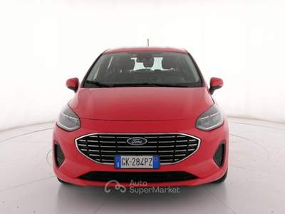 Ford Fiesta 5p 1.0 ecoboost h Titanium 125cv Rosso usata Roma