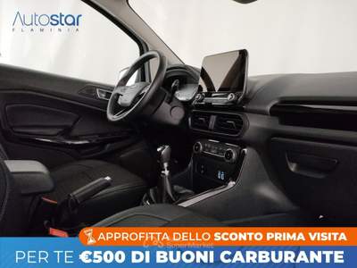 Ford EcoSport 1.0 ecoboost Titanium s&s 125cv Nero usata Roma