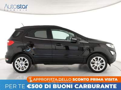 Ford EcoSport 1.0 ecoboost Titanium s&s 125cv Nero usata Roma