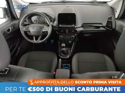 Ford EcoSport 1.0 ecoboost Titanium s&s 125cv Nero usata Roma