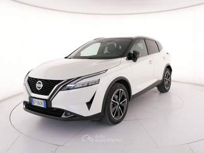 Nissan Qashqai 1.3 mhev Tekna 2wd 140cv Bianco usata Roma