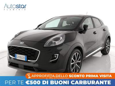 Ford Puma 1.0 ecoboost h Titanium s&s 125cv Nero usata Roma