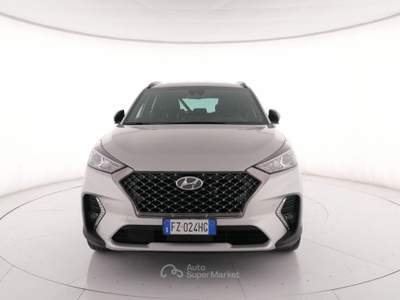 Hyundai Tucson 1.6 crdi 48V Xprime Safety Pack 2wd 136cv dct my20 Argento usata Roma