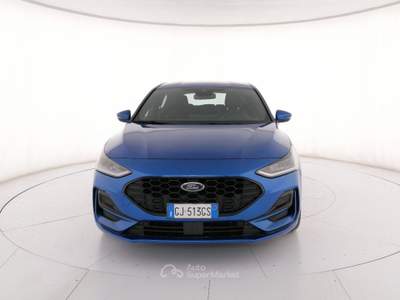 Ford Focus 1.0t ecoboost h ST-Line 125cv Blu/Azzurro usata Roma