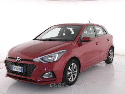 Hyundai i20 II 2018 1.2 mpi Connectline 75cv 5p Rosso usata Roma