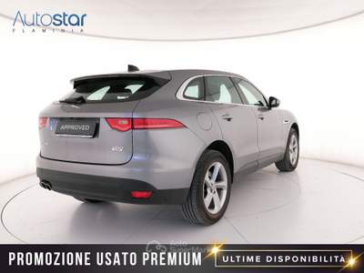 Jaguar F-Pace 2.0d Prestige awd 180cv auto Grigio usata Roma