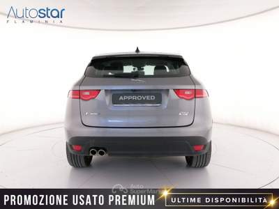 Jaguar F-Pace 2.0d Prestige awd 180cv auto Grigio usata Roma