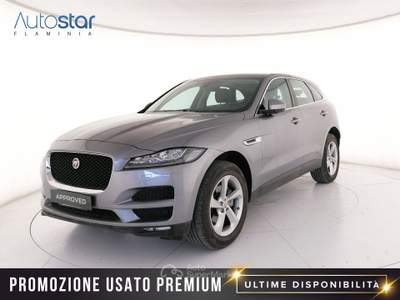 Jaguar F-Pace 2.0d Prestige awd 180cv auto Grigio usata Roma
