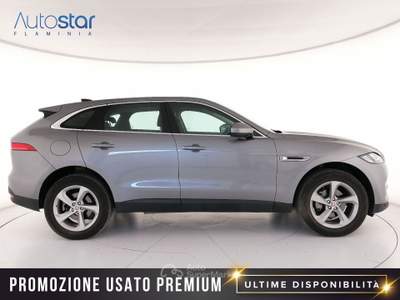 Jaguar F-Pace 2.0d Prestige awd 180cv auto Grigio usata Roma