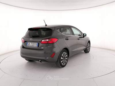 Ford Fiesta 5p 1.0 ecoboost h Titanium 125cv Grigio usata Roma