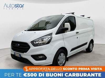 Ford Transit Custom 300 2.0 tdci MHEV 130cv Trend L1H1 E6.2 Bianco usata Roma