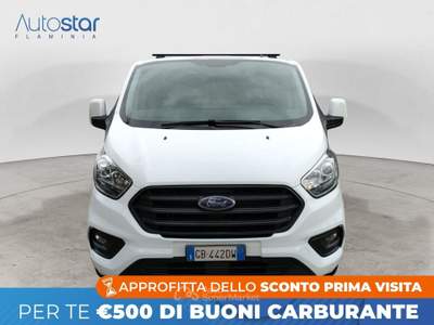 Ford Transit Custom 300 2.0 tdci MHEV 130cv Trend L1H1 E6.2 Bianco usata Roma