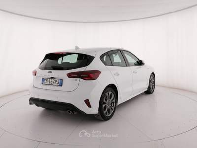 Ford Focus 1.0 ecoboost h ST-Line 125cv powershift Bianco usata Roma