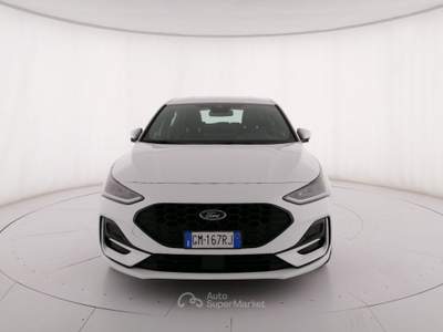 Ford Focus 1.0 ecoboost h ST-Line 125cv powershift Bianco usata Roma