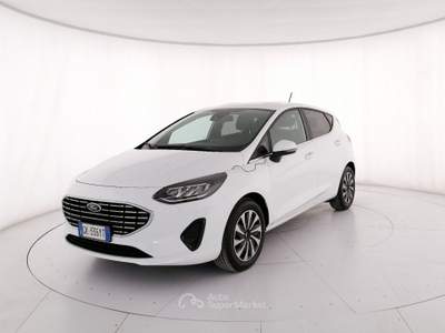 Ford Fiesta 5p 1.1 Titanium Gpl 75cv Bianco usata Roma