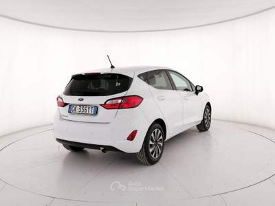 Ford Fiesta 5p 1.1 Titanium Gpl 75cv Bianco usata Roma