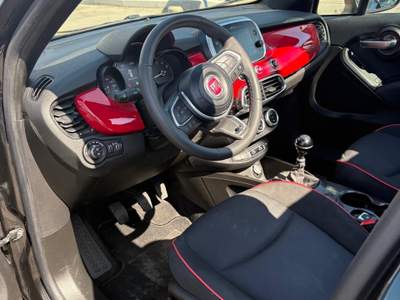 Fiat 500X Benzina Sport Cabriolet Manuale Navi Camera pelle Nero usata Roma