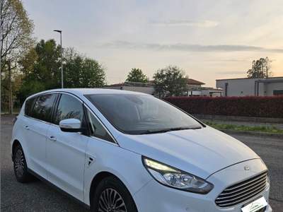 Ford S-Max 7 posti Bianco usata Biella