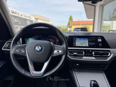 BMW Serie 3 316d 316 316d Touring mhev 48V Business Advantage auto UNICO PROPRIETARIO BELLISSIMA Rosso usata Cesano Maderno