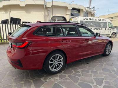 BMW Serie 3 316d 316 316d Touring mhev 48V Business Advantage auto UNICO PROPRIETARIO BELLISSIMA Rosso usata Cesano Maderno