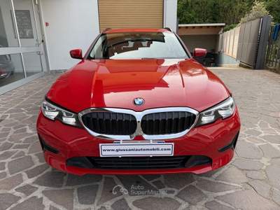 BMW Serie 3 316d 316 316d Touring mhev 48V Business Advantage auto UNICO PROPRIETARIO BELLISSIMA Rosso usata Cesano Maderno
