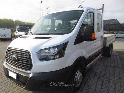 Ford Transit 2.0 TDI 130CV DOPPIA CABINA E CASSONE FISSO Bianco usata Medolla