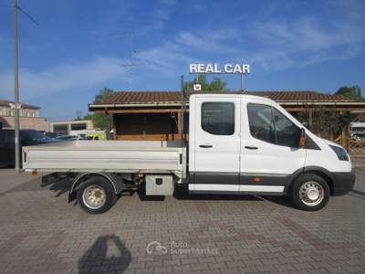 Ford Transit 2.0 TDI 130CV DOPPIA CABINA E CASSONE FISSO Bianco usata Medolla