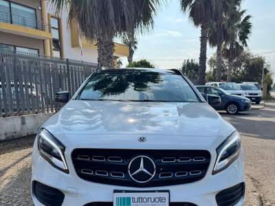 Mercedes-Benz GLA Mercedes GLA 200 D AUTOMATIC PREMIUM NIGHT EDITION Bianco usata Tuglie