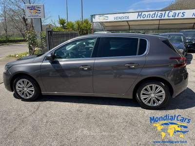 Peugeot 308 308 II 2018 5p 1.5 bluehdi allure 12/2020 Grigio usata San Gregorio Magno