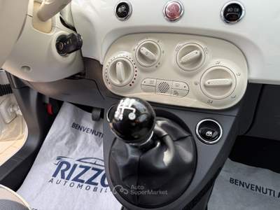 Fiat 500 1.2 Lounge Tetto Navi Bianco usata Mesagne