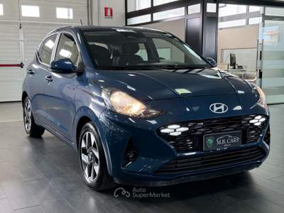 Hyundai i10 i10 1.0 mpi Connectline 63cv Blu/Azzurro usata Gaglianico