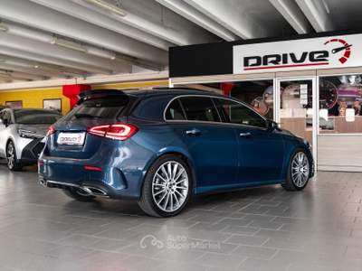 Mercedes-Benz Classe A D Premium Blu/Azzurro usata Seveso