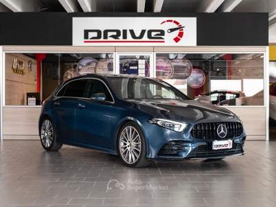 Mercedes-Benz Classe A D Premium Blu/Azzurro usata Seveso