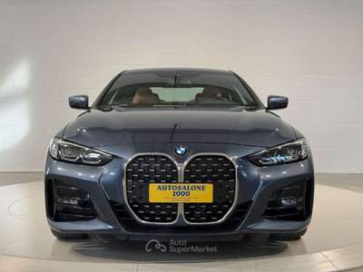 BMW Serie 4 420i 420 i Coupé Msport M Sport PREZZO REALE Blu/Azzurro usata San Biagio di Callalta