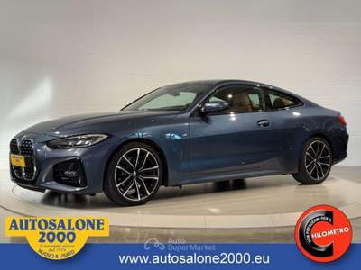 BMW Serie 4 420i 420 i Coupé Msport M Sport PREZZO REALE Blu/Azzurro usata San Biagio di Callalta
