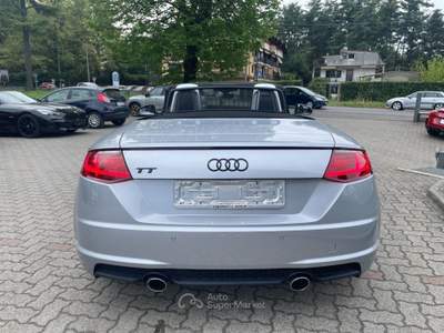 Audi TT Roadster 45 TFSI 245CV Stronic SLINE Argento usata Arsago Seprio