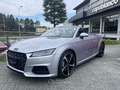 Audi TT Roadster 45 TFSI 245CV Stronic SLINE Argento usata Arsago Seprio