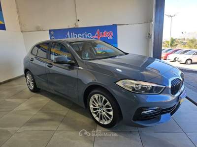 BMW Serie 1 118d d 5p. Business Advantage Grigio usata ADRANO
