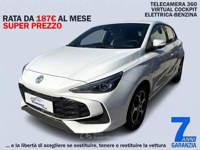 MG3  1.5 hybrid+ Luxury auto Bianco usata Sant'Anastasia
