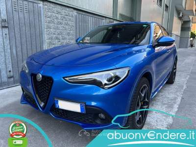 Alfa Romeo Stelvio 2.2 Turbodiesel 210 CV AT8 Q4 Veloce Blu/Azzurro usata Corbetta