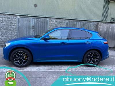 Alfa Romeo Stelvio 2.2 Turbodiesel 210 CV AT8 Q4 Veloce Blu/Azzurro usata Corbetta